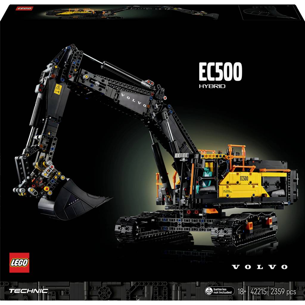 42215 LEGO® TECHNIC Volvo EC500 Hybrid excavator 42215