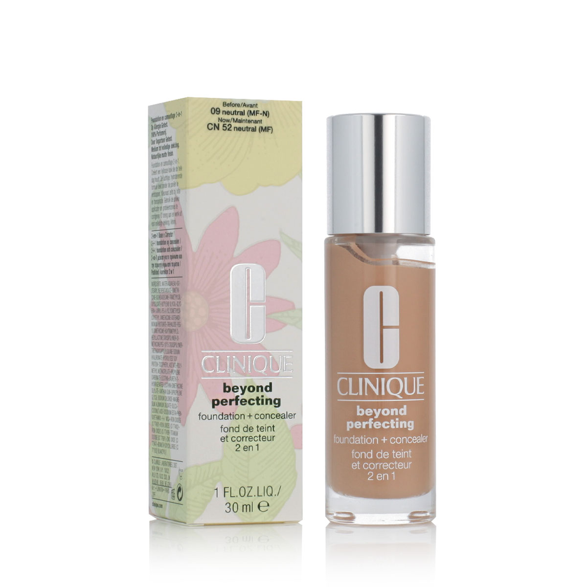 Clinique Beyond Perfecting Foundation + Concealer (09 Neutru) 30 ml