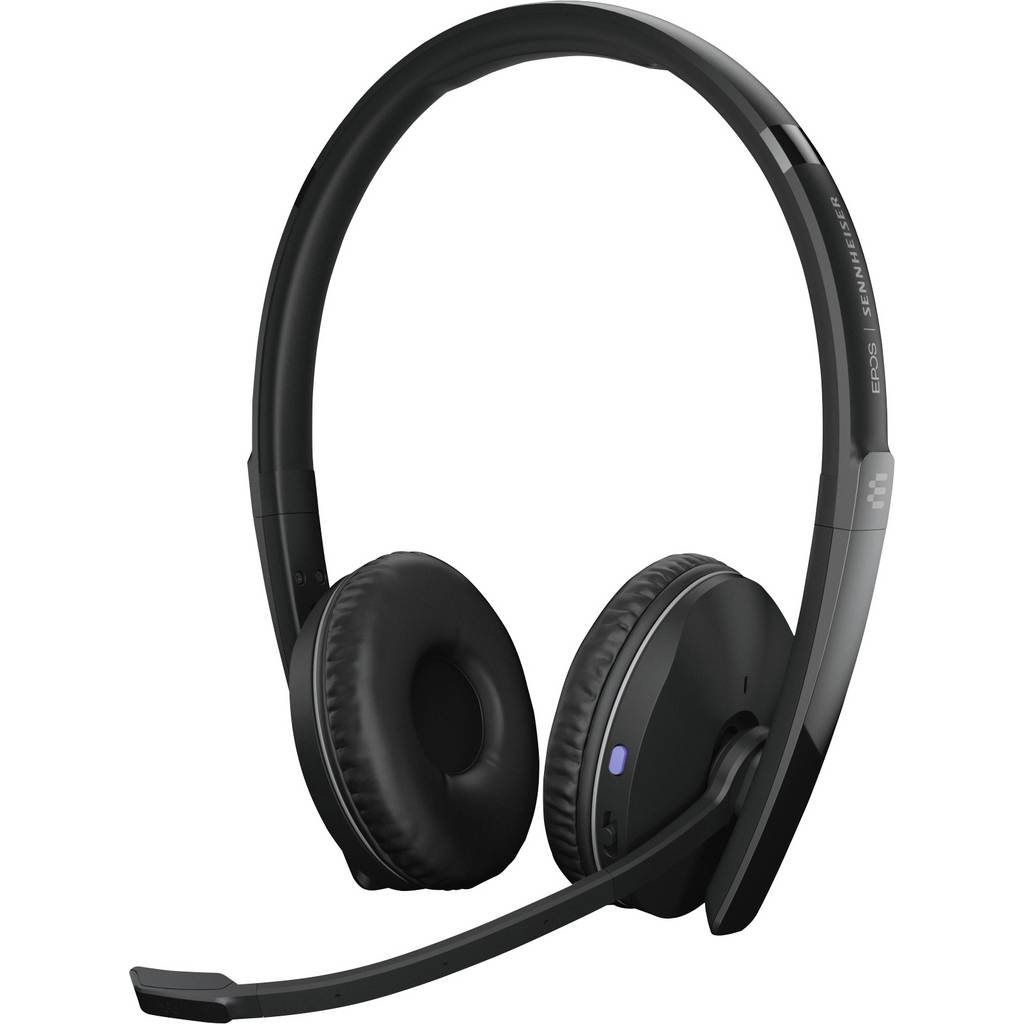EPOS On-ear headset Bluetooth® (1075101) Stereo Black Noise cancelling V 1000882