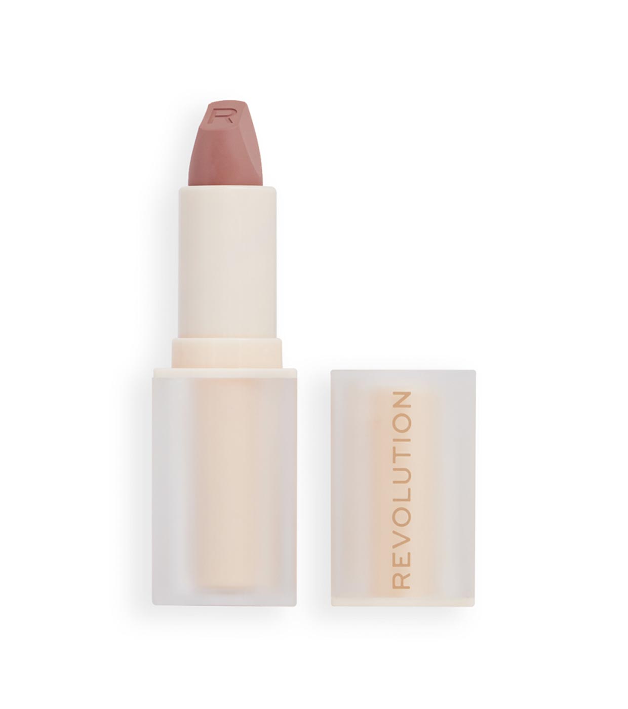 Makeup Revolution, Lasting Kiss, Cream Lipstick, Brunch Pink Nude, 3.2 g