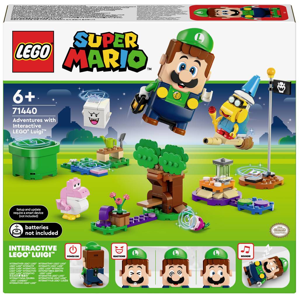 71440 LEGO® Super Mario™ Avantură cu LEGO® Luigi interactiv 71440