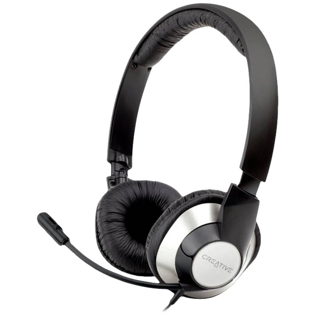 Creative HS-720 V2 On-ear headset Corded (1075100) Stereo Black, S 51EF0960AA000