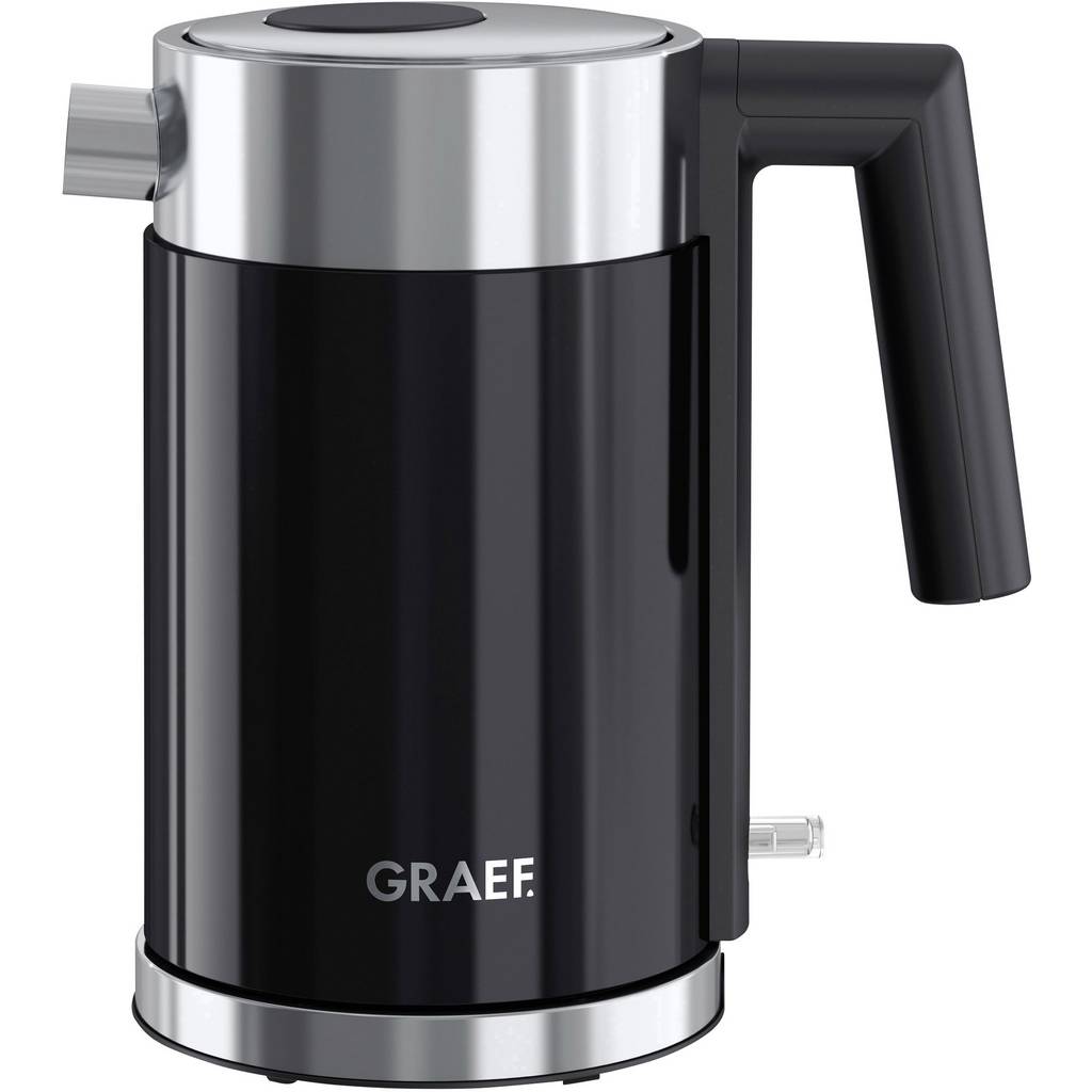 Graef WK402EU Kettle Stainless steel, Black Capacity: 1 l WK402EU
