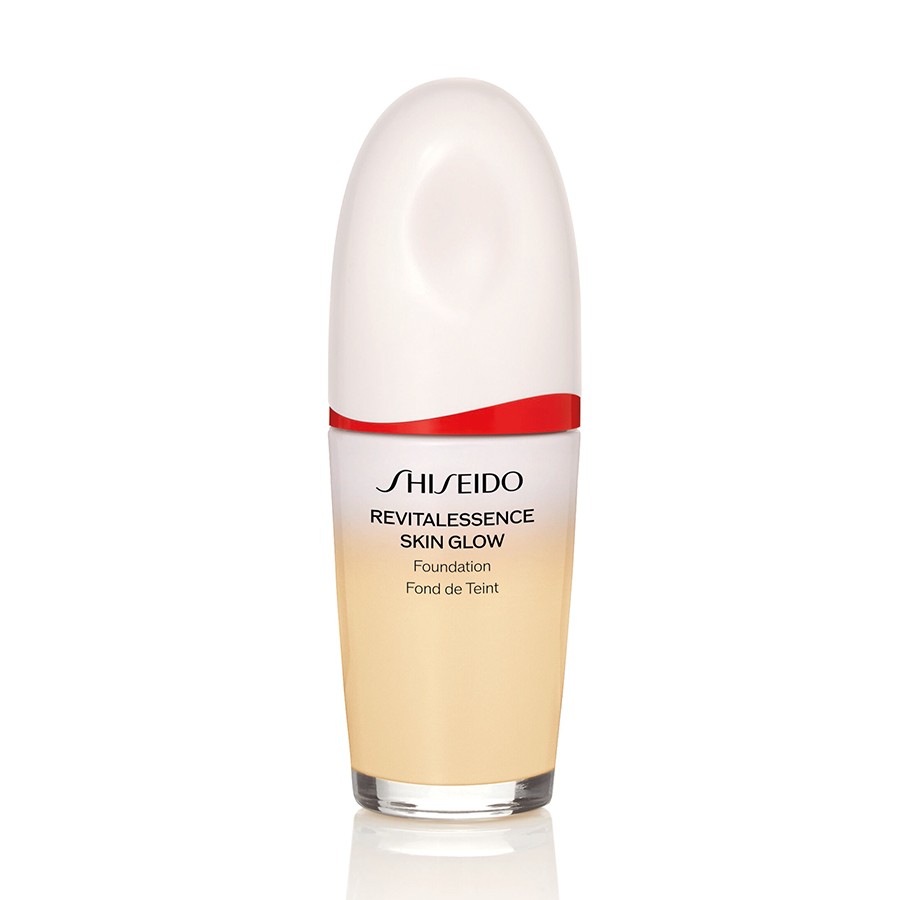 Shiseido, Revitalessence Skin Glow, Fond de pământ lichid, 410, Piatră soarecă, FPA 30, 30 ml.