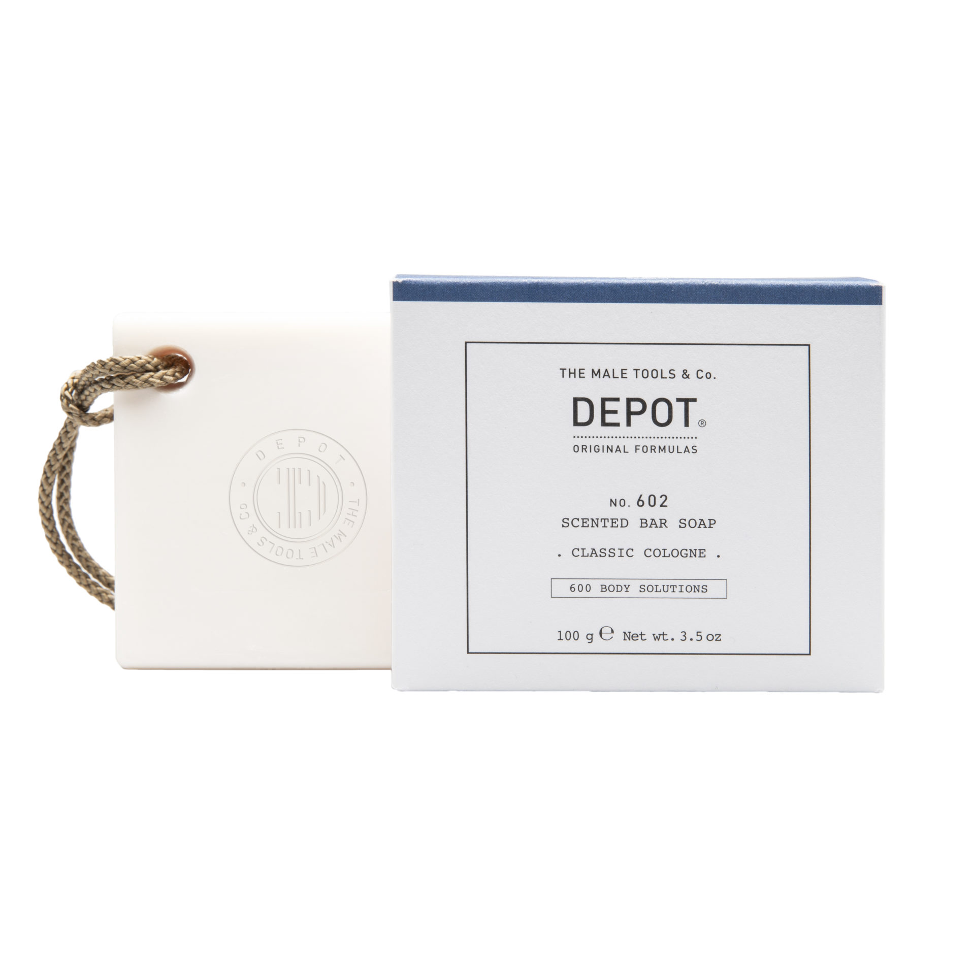 Depozitul nr. 600 - Soluții pentru corp, Depozitul nr. 602, Complexa botanică, Curățarea, Clasic Colonia, Baret de săpun parfumat cu note florale, Notele florale, 100 g