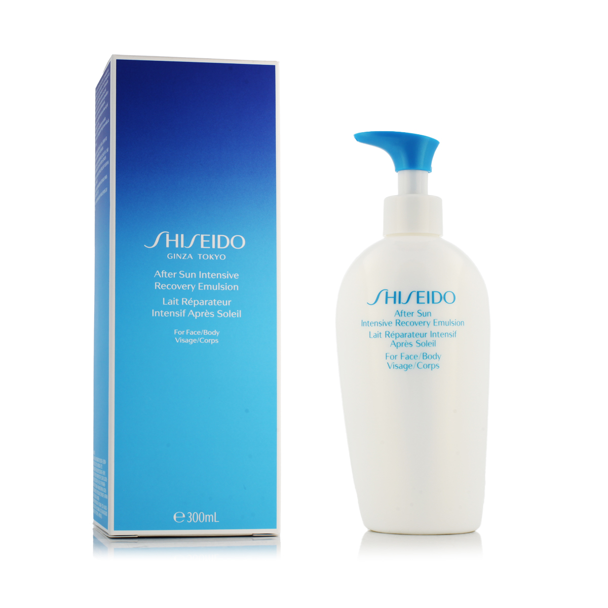 Emulsia de recuperare intensă Shiseido After Sun, 300 ml.