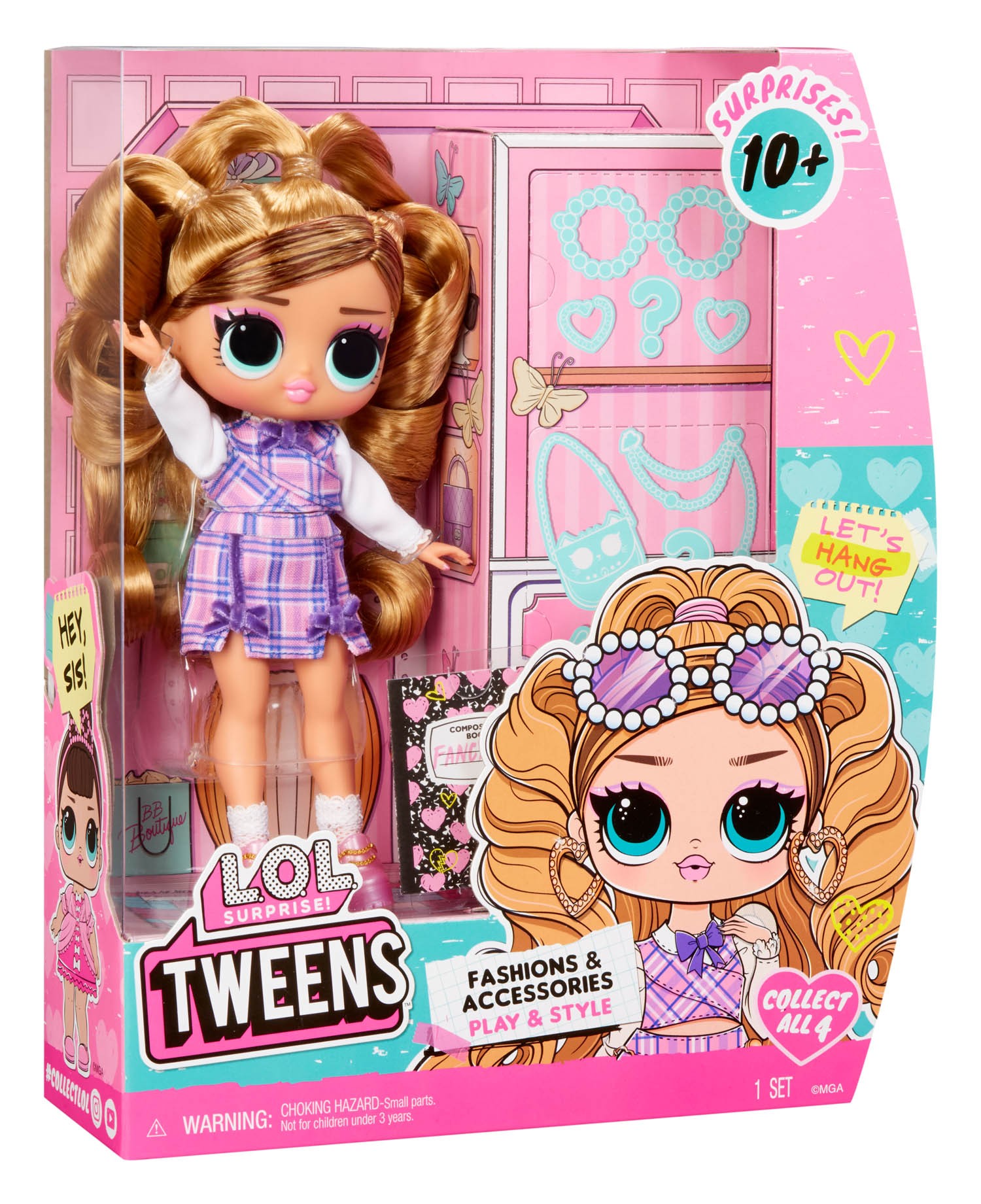 542568 EUC L.O.L. Surprise Tweens Core Doll Fancy Gurl