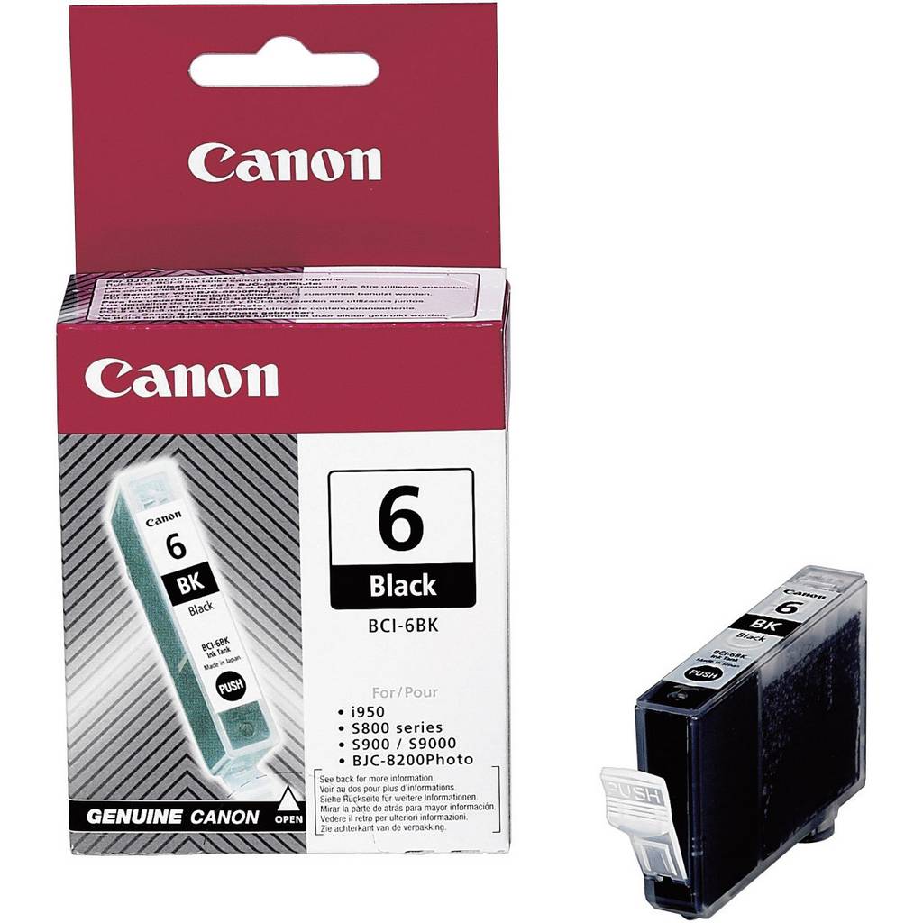 Canon Ink cartridge BCI-6BK Original Black 4705A002 4705A002