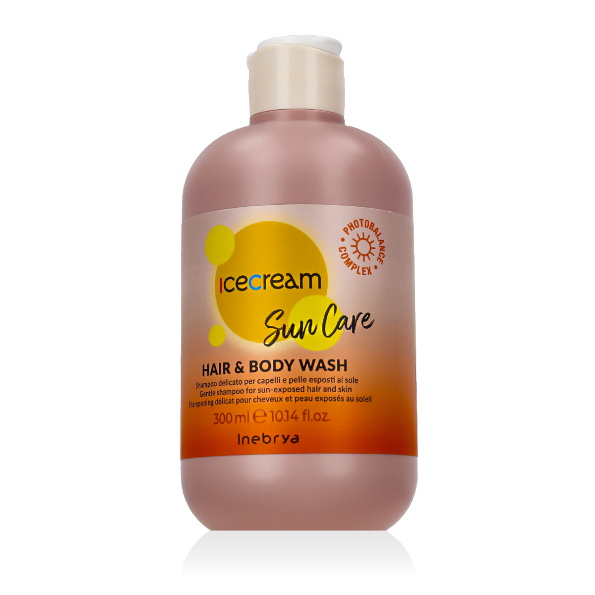Inebrya Ice Cream Sun Care Hair & Body Wash 300 ml