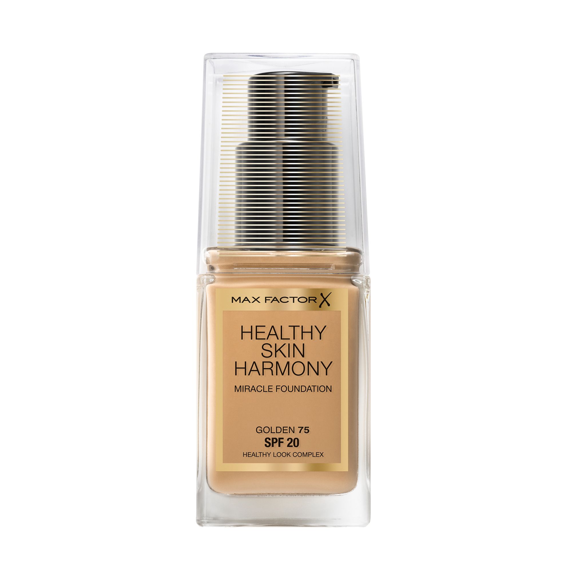 Max Factor, Healthy Skin Harmony, Liquid Foundation, 75, Golden, SPF 20, 30 ml