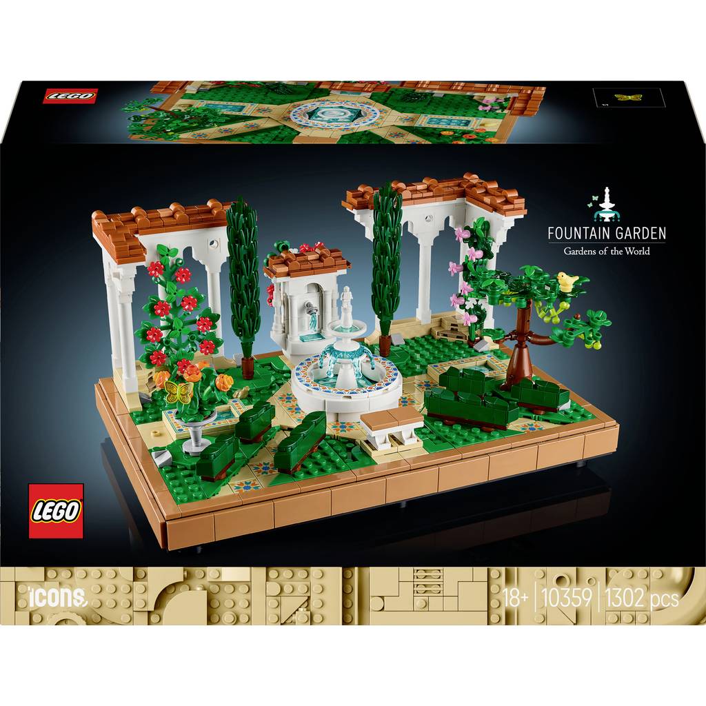 LEGO® ICONS™ 10359 Springbrunnengarten 10359