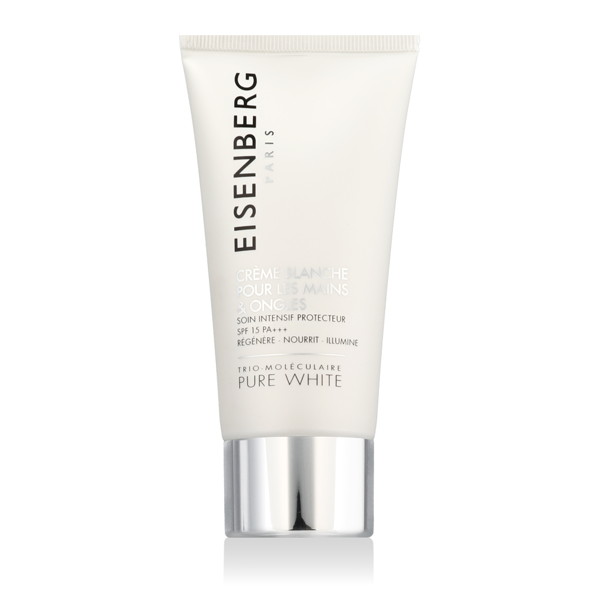Trio-Eisenberg Crema de Mână și Unguent Pur Molecular Alb, Protecție Solară SPF 15 PA+++ - 75 ml.