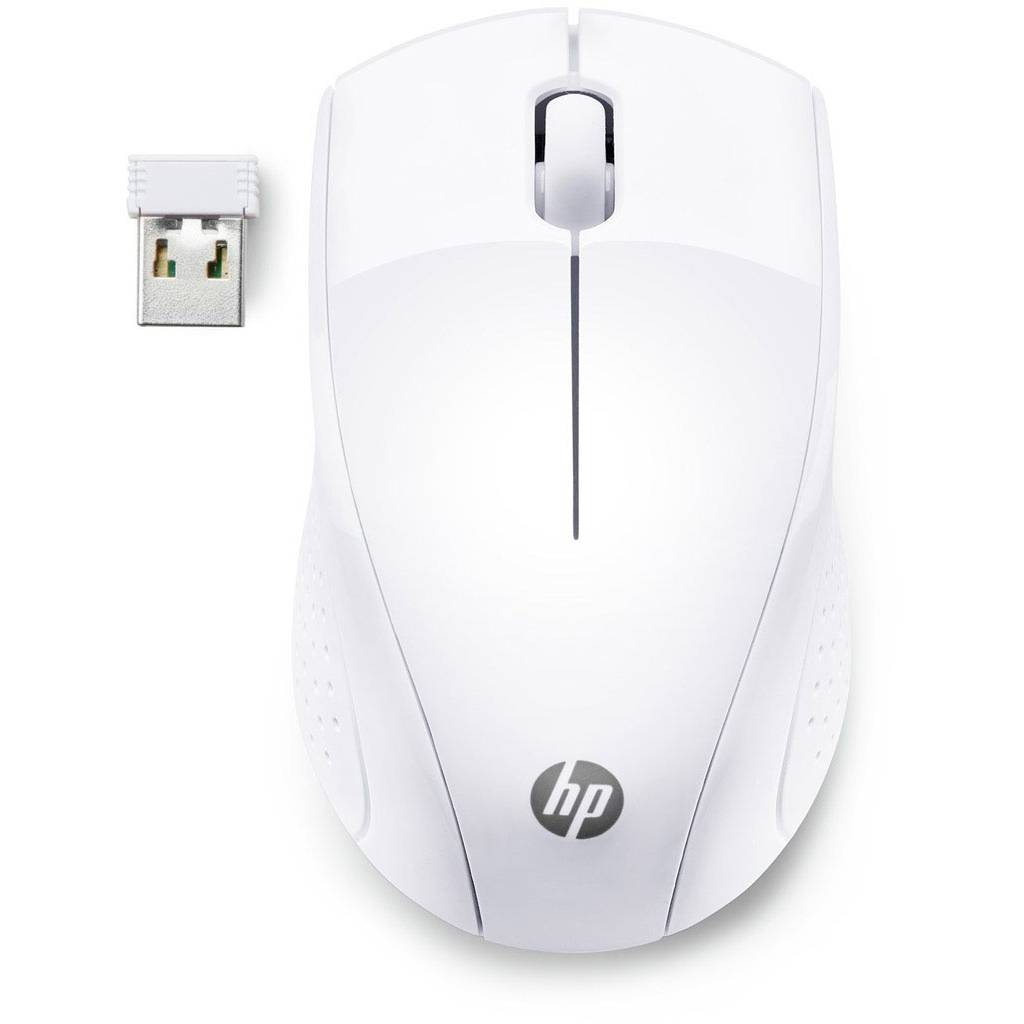Mouse HP 220 Radio Optic Alb White 3 butoane 1300 dpi Scroll integrat  7KX12AA#ABB