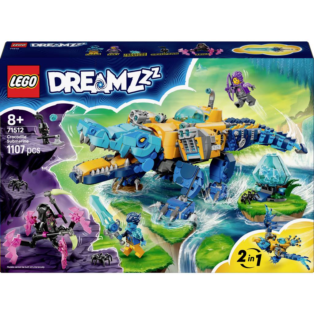 71512 LEGO® DREAMZZZ Crocodile submarine (71512) 71512