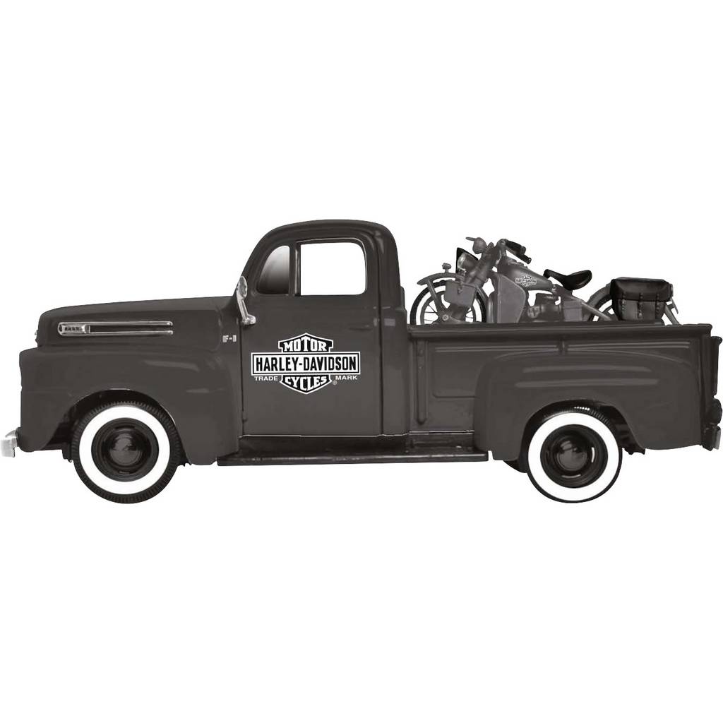 Maisto Ford F1 ´48 & Harley-Davidson WLA Flathead '42 1:24 Model car 32185