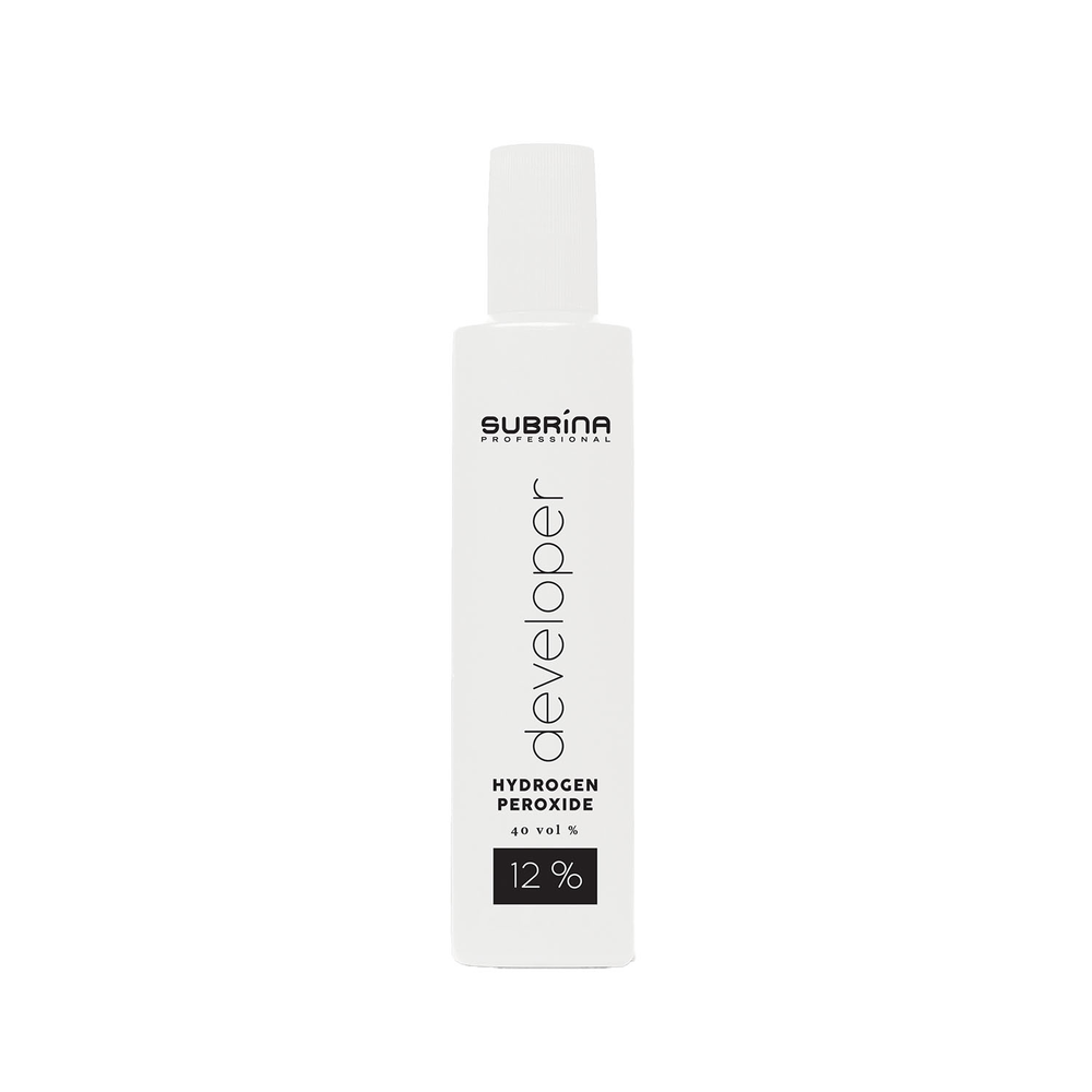 Subrina Professional, Peroxid de hidrogen, Dezvoltator, Lichid oxidant pentru păr, 12%, 40 volum, 120ml.