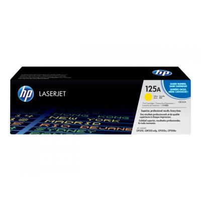 HP Cartridge No 125A HP125A HP 125A Yellow Gelb (CB542A)