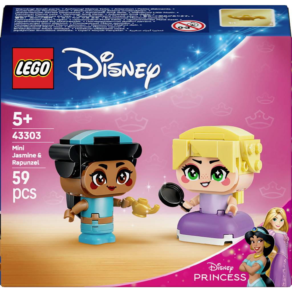 LEGO ^{®} Disney Prensesi 43303 - Prenslerin Küçük Prensi Jasmine ve Rapunzel (43303) 43303