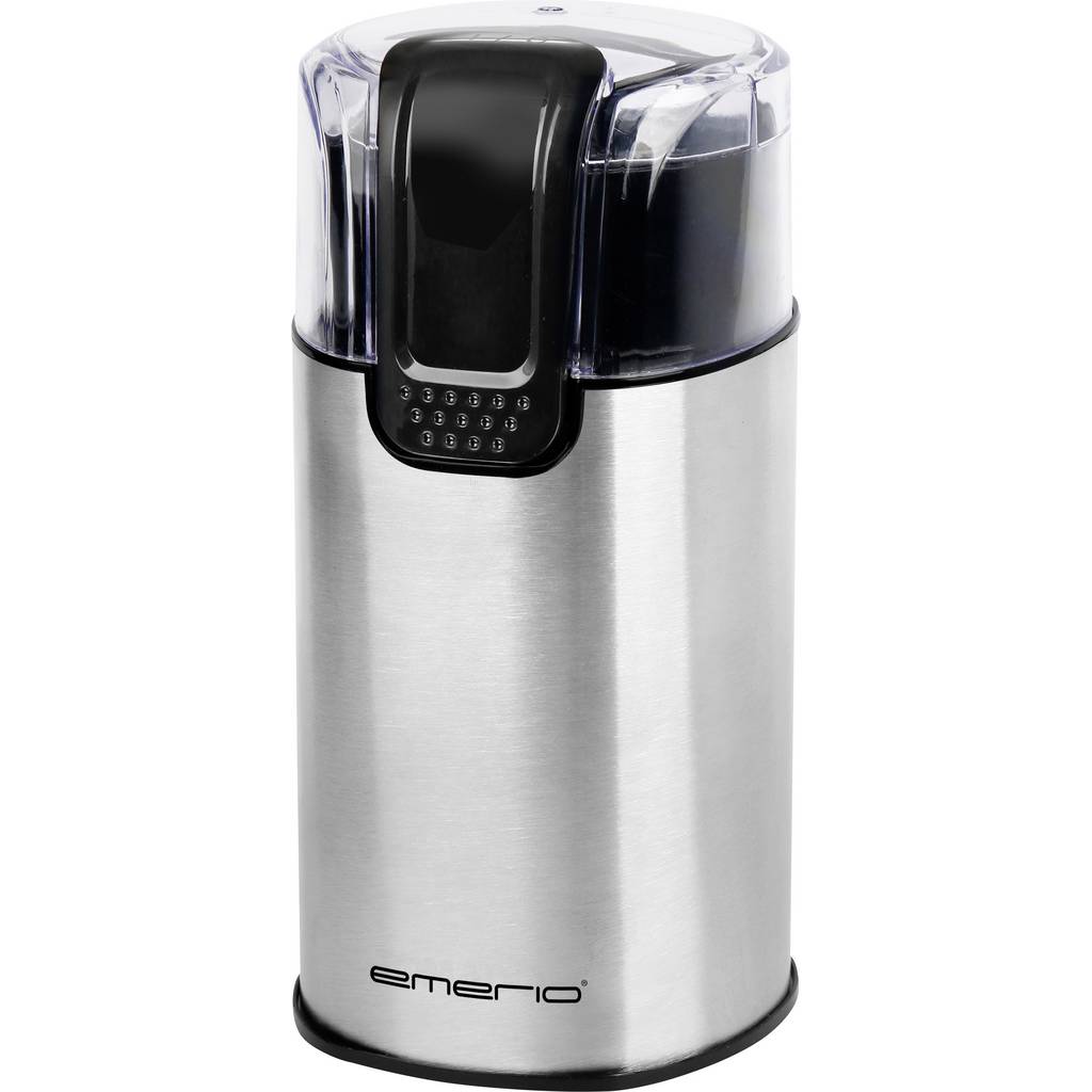 EMERIO CG-125372 CG-125372 Bean grinder Black, Stainless steel CG-125372
