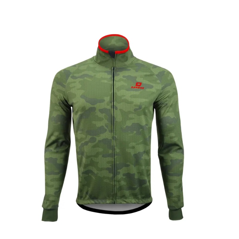 Darevie, Kış Rüzgarı Direnci Bisiklet, Termal, Spor Erkek Sentetik Ceket, DVJ050, Kamuflaj