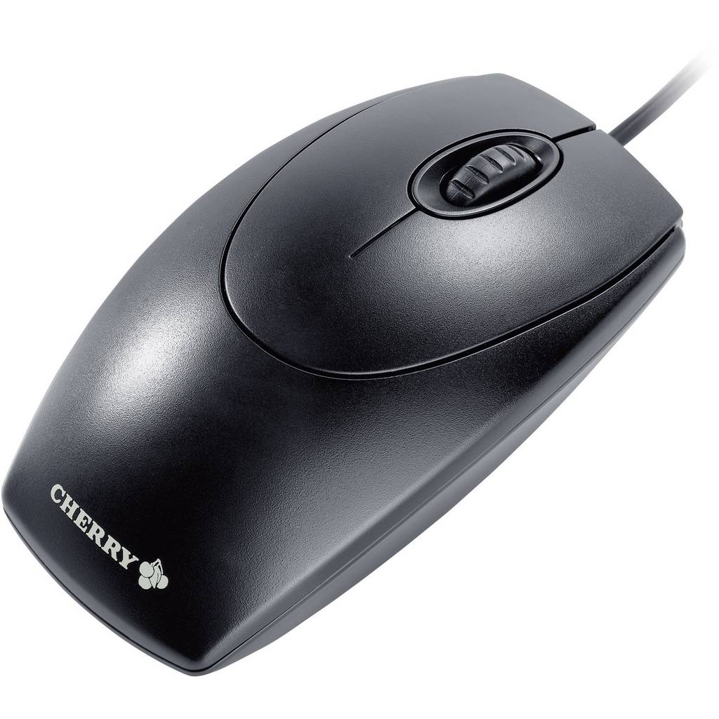 CHERRY Wheelmouse Mouse USB Optical Black 3 Buttons 1000 dpi M-5450