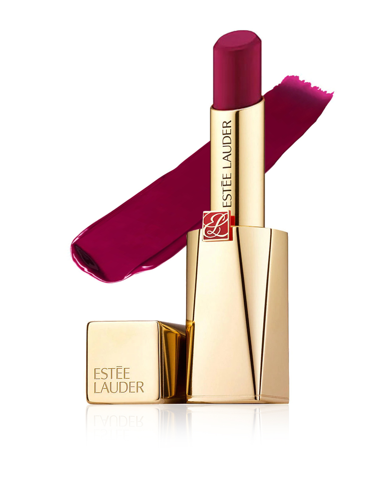 Estee Lauder, Puritatea de culoare dorită – Roușie Excesivă, Sticla pentru buze cu cremă, 403, Ravage, 3,1 g
