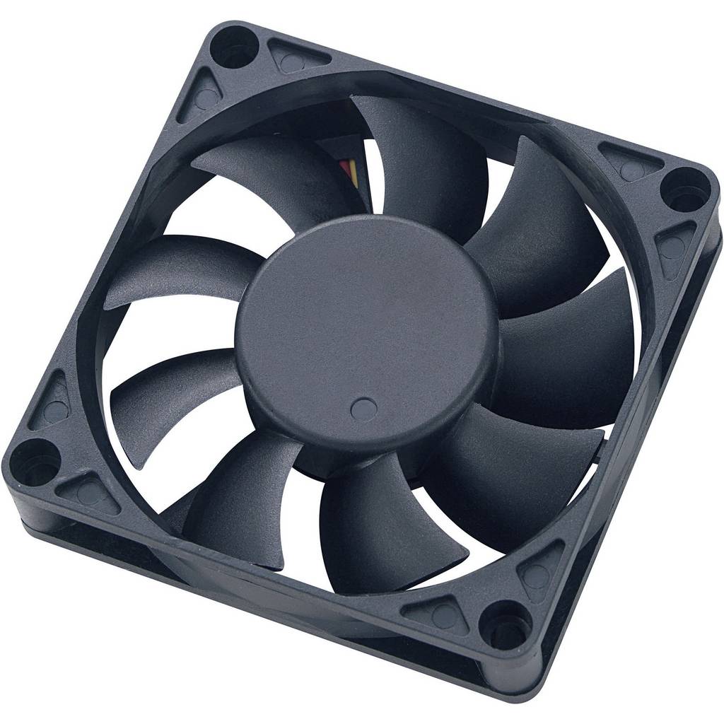 Akasa AK-179BKT-C PC fan (W x H x D) 70 x 70 x 15 mm AK-179BKT-C