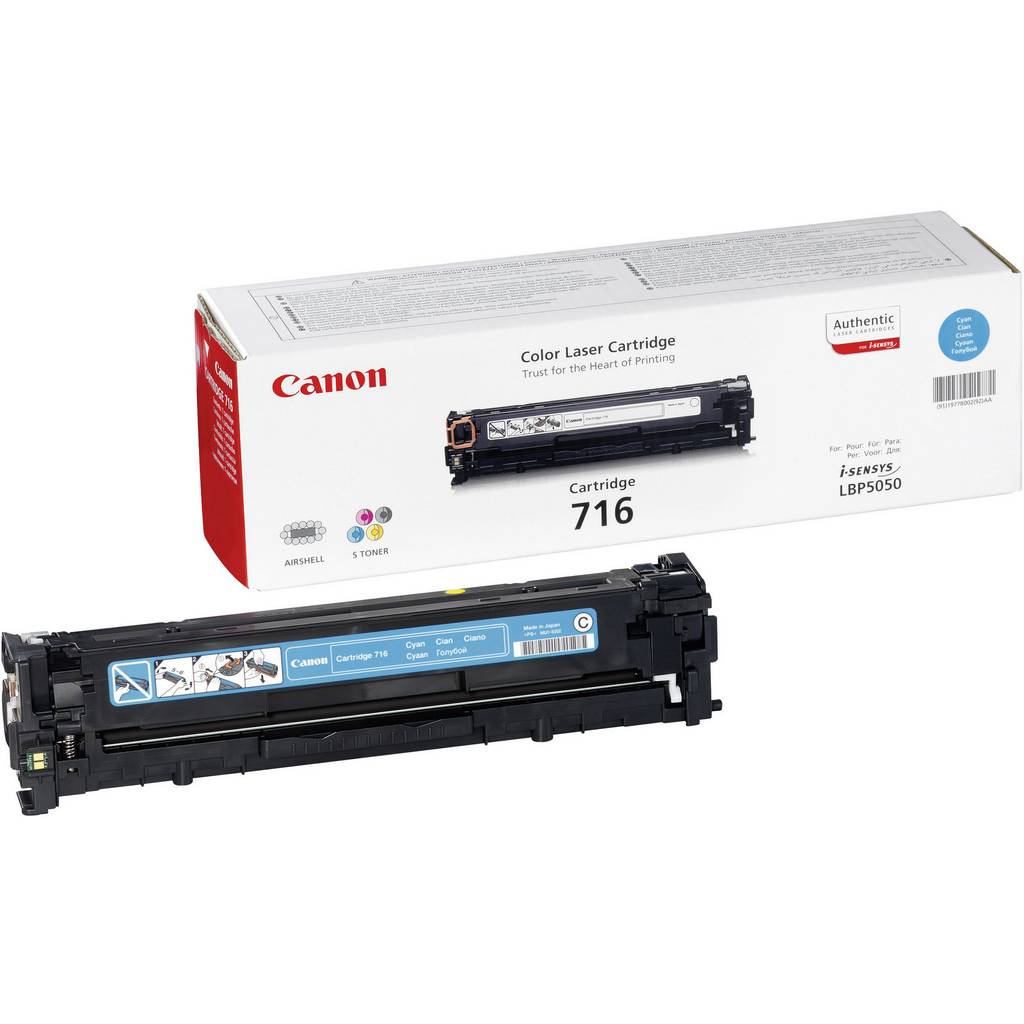 Canon Toner 716 C Original Cyan 1500 Sides 1979B002 1979B002