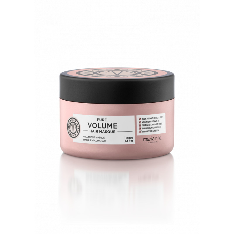 Maria Nila, Pure Volume, Vegan, Hair Treatment Cream Mask, For Nourishing, 250 ml
