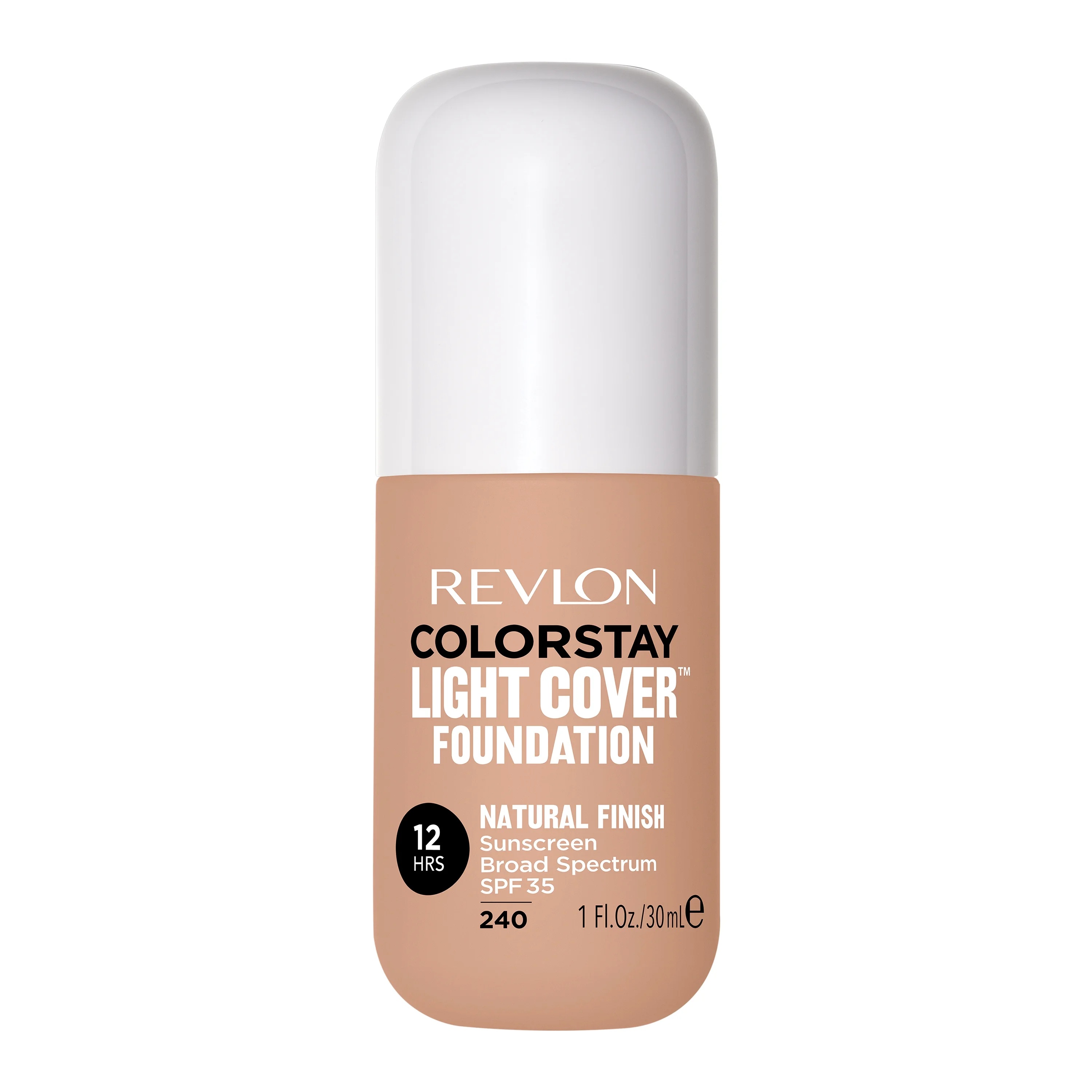 Revlon, ColorStay 12h, Liquid Foundation, 240, Medium Beige, SPF 35, 30 ml
