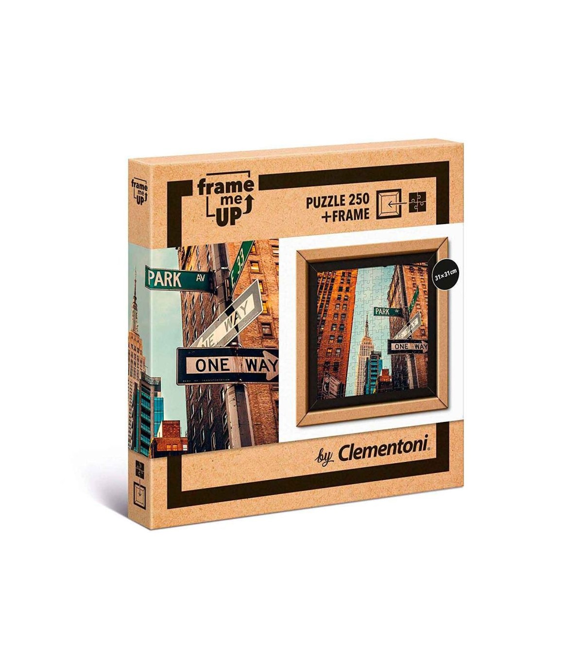 Clementoni, Frame Me Up, O singură cale, Piesa de puzzle, Neapartenent sexului, 250 piese.