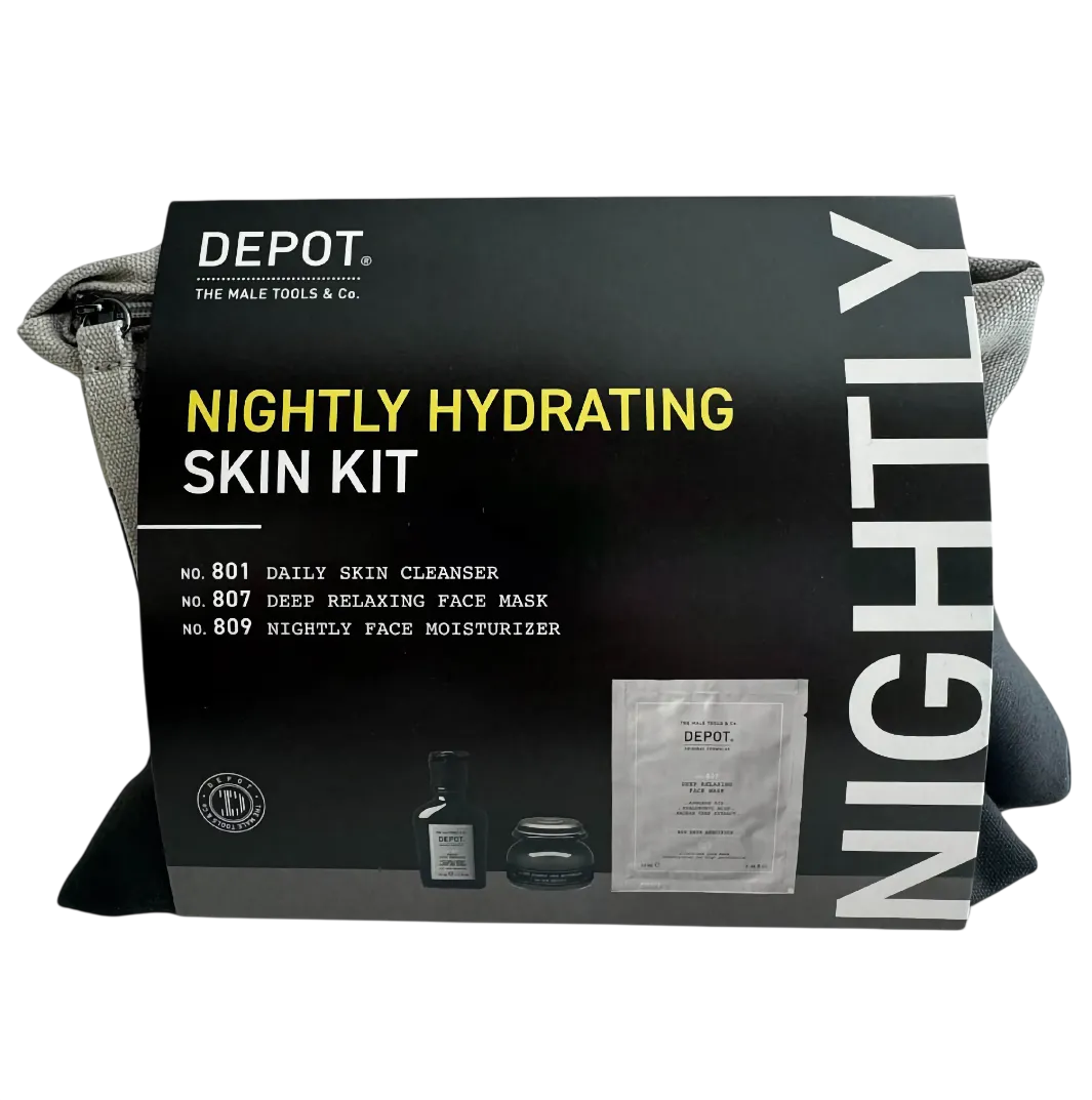 Set Depot: 800 Specificități de Piele Nr. 809, Umidificare, Noapte, Creme pentru Față, 65 ml + 800 Specificități de Piele Nr. 801, Carbochimic Activat, Detoxifiant, Gel de Curățare, Pentru Față, 50 ml + 800 Specificități de Piele Nr. 807, Acid Hialuronic, Nutri-Secorizant, Mască de Fiecare, Pentru Față, 13 ml
