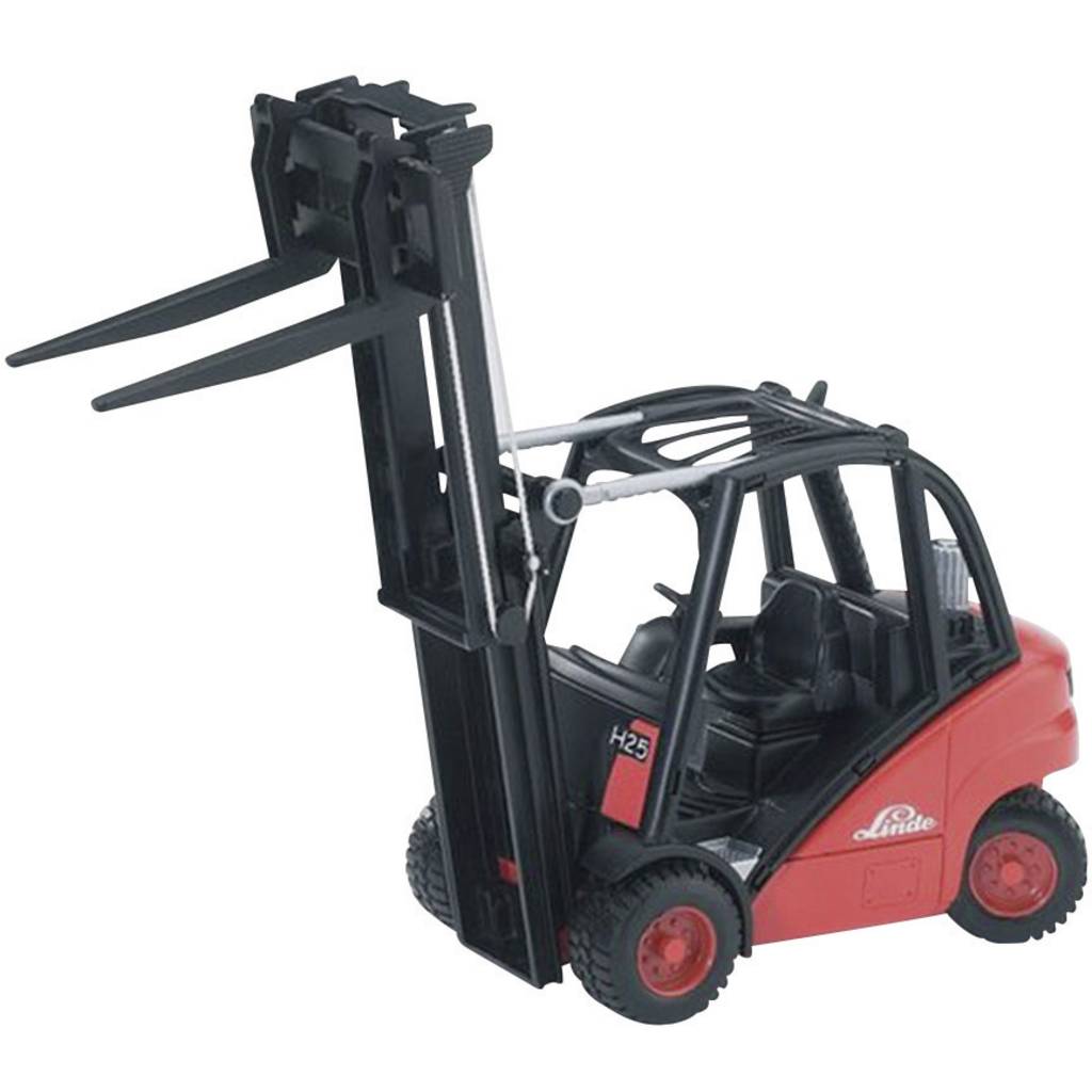 bruder Linde forklift trucks H30D with 2 pallets 2511