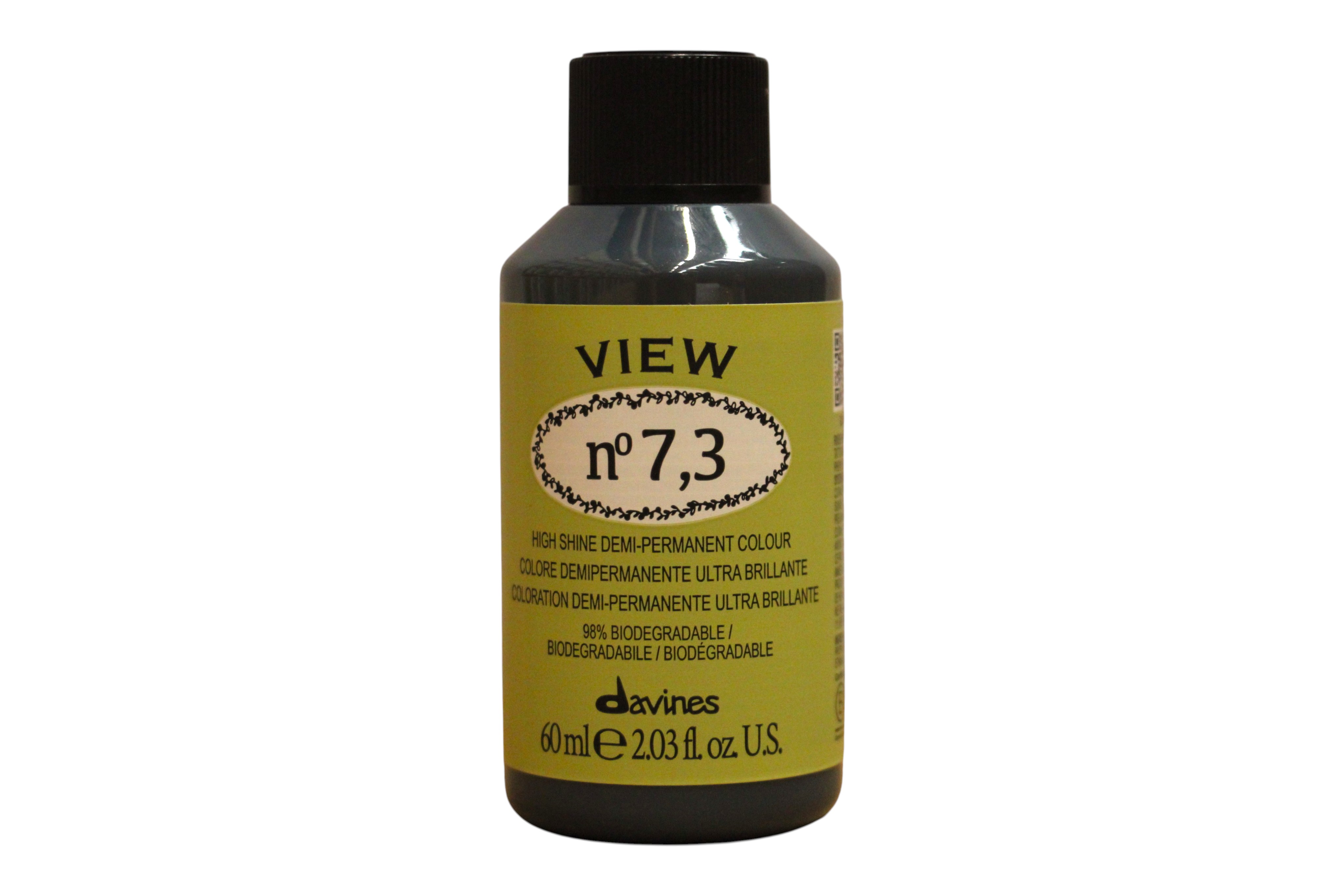 Davines, View, Demi-Sabit Saç Boyası, 7.3 , 60 ml