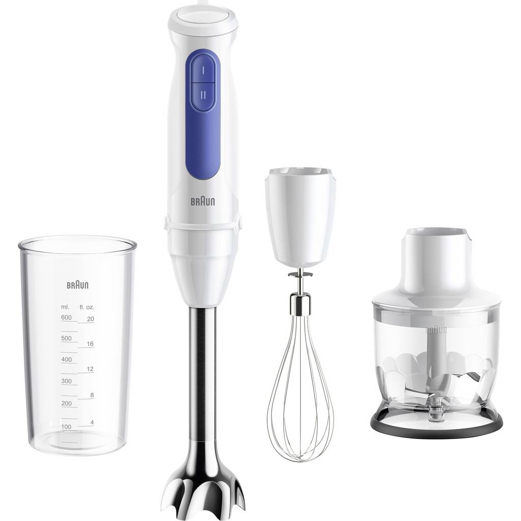 Braun MQ 30202 M Hand-held blender 900 W White, Blue 0X22111538