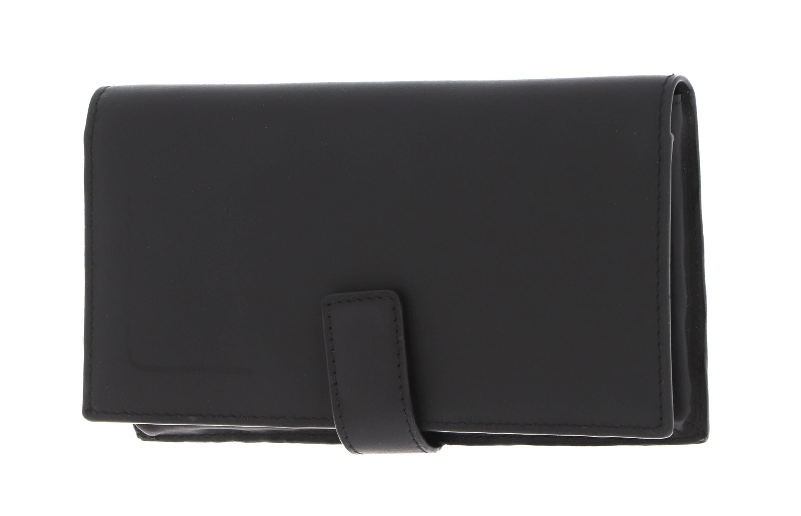 Piquadro, Piquadro, Leather Wallet, Phone Holder, 42023100, Black, For Men