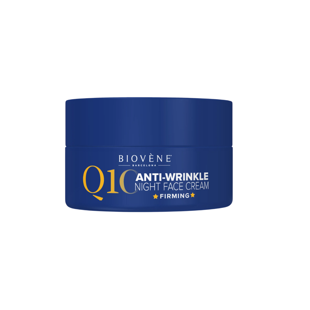 Biovene, Q10 Anti-Wrinkle, Firming, Night, Cream, For Face, 50 ml