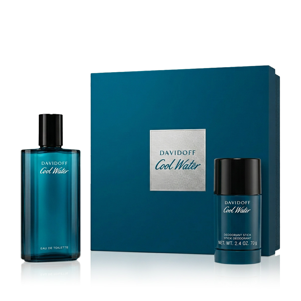 Davidoff Cool Water için Erkekler Eau de Toilette 75 ml + Deodorant Stick 75 ml (erkek)