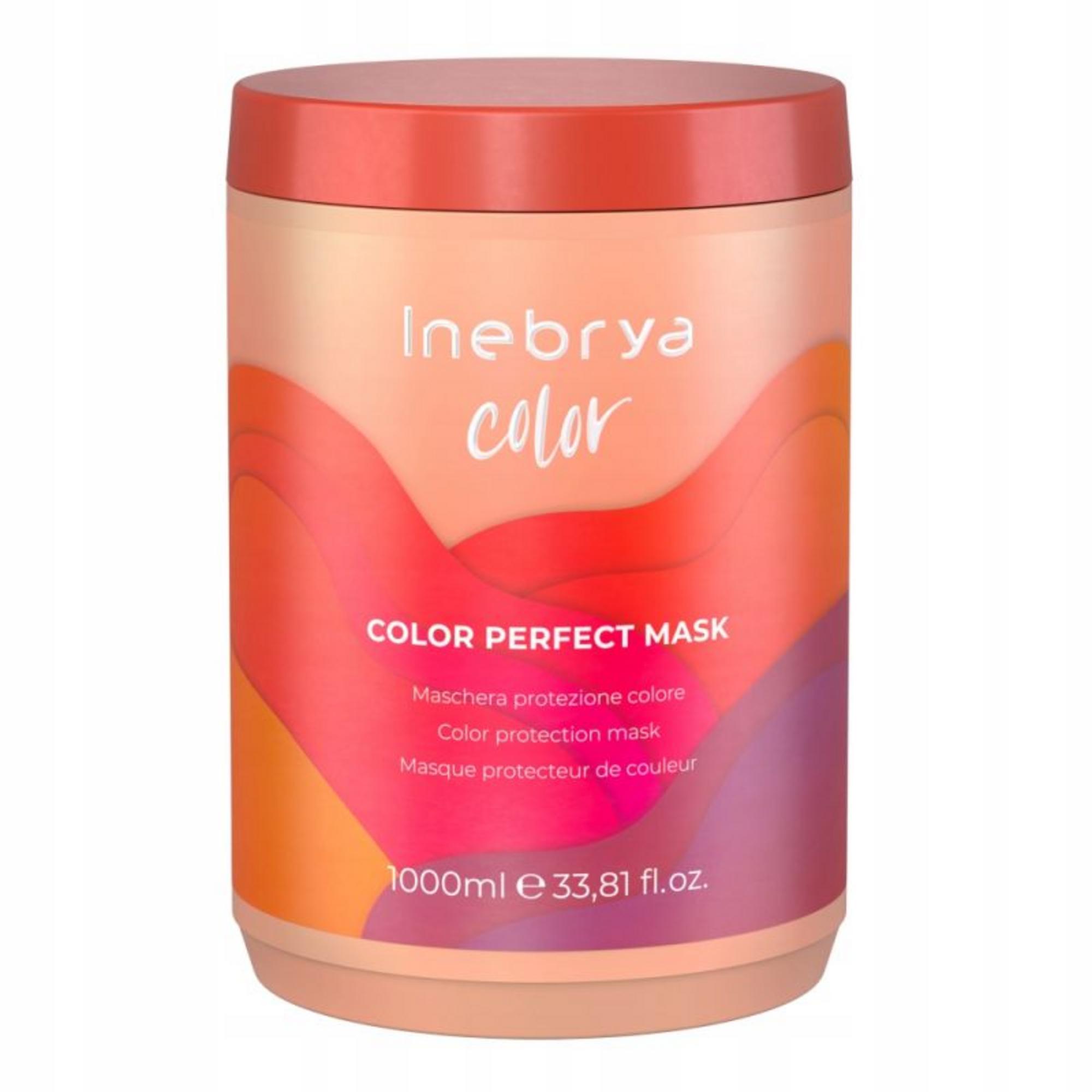 Inebrya, Color Perfect, Hair Treatment Cream Mask, Color Protection, 1000 ml