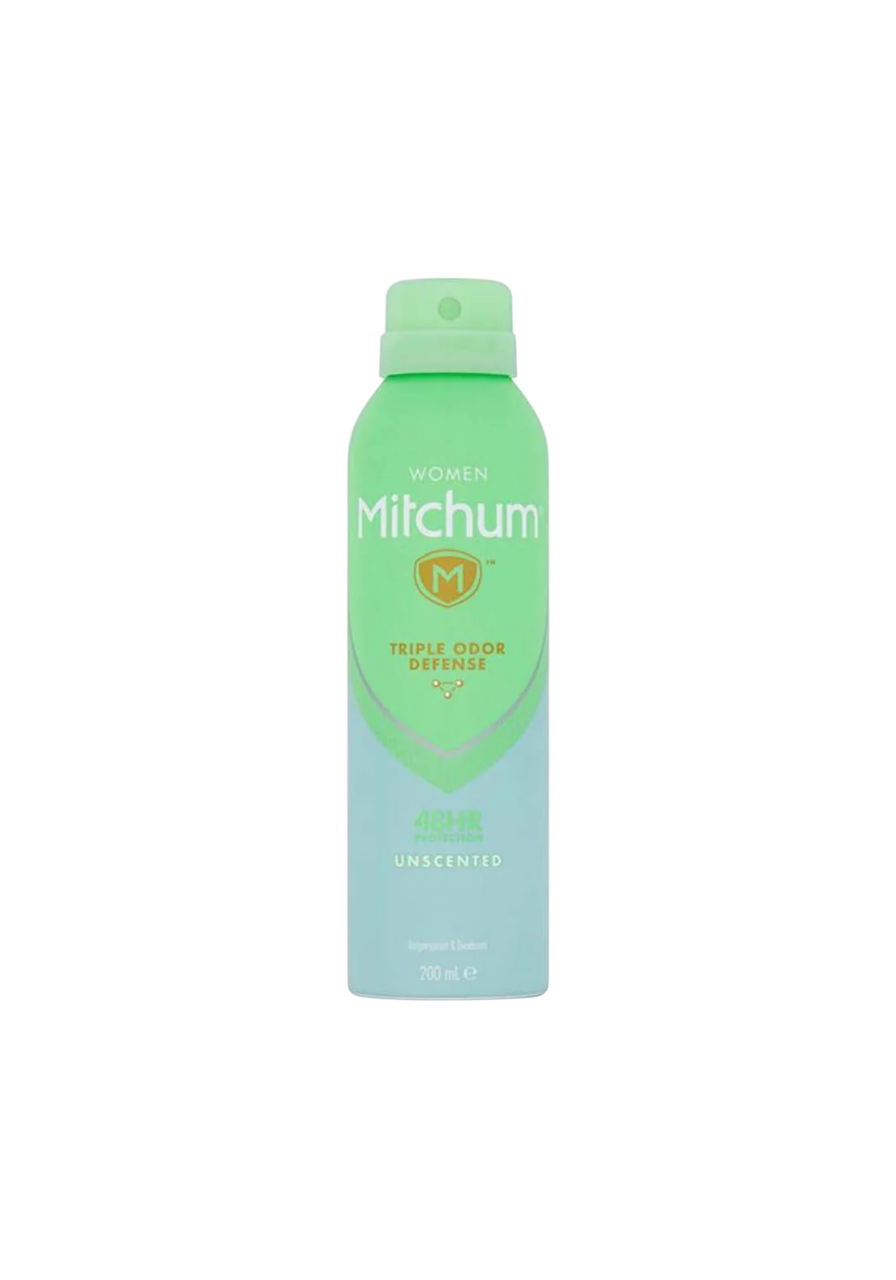 Mitchum, Unscented, Hydrating 48H, Deodorant Spray, For Women, 200 ml