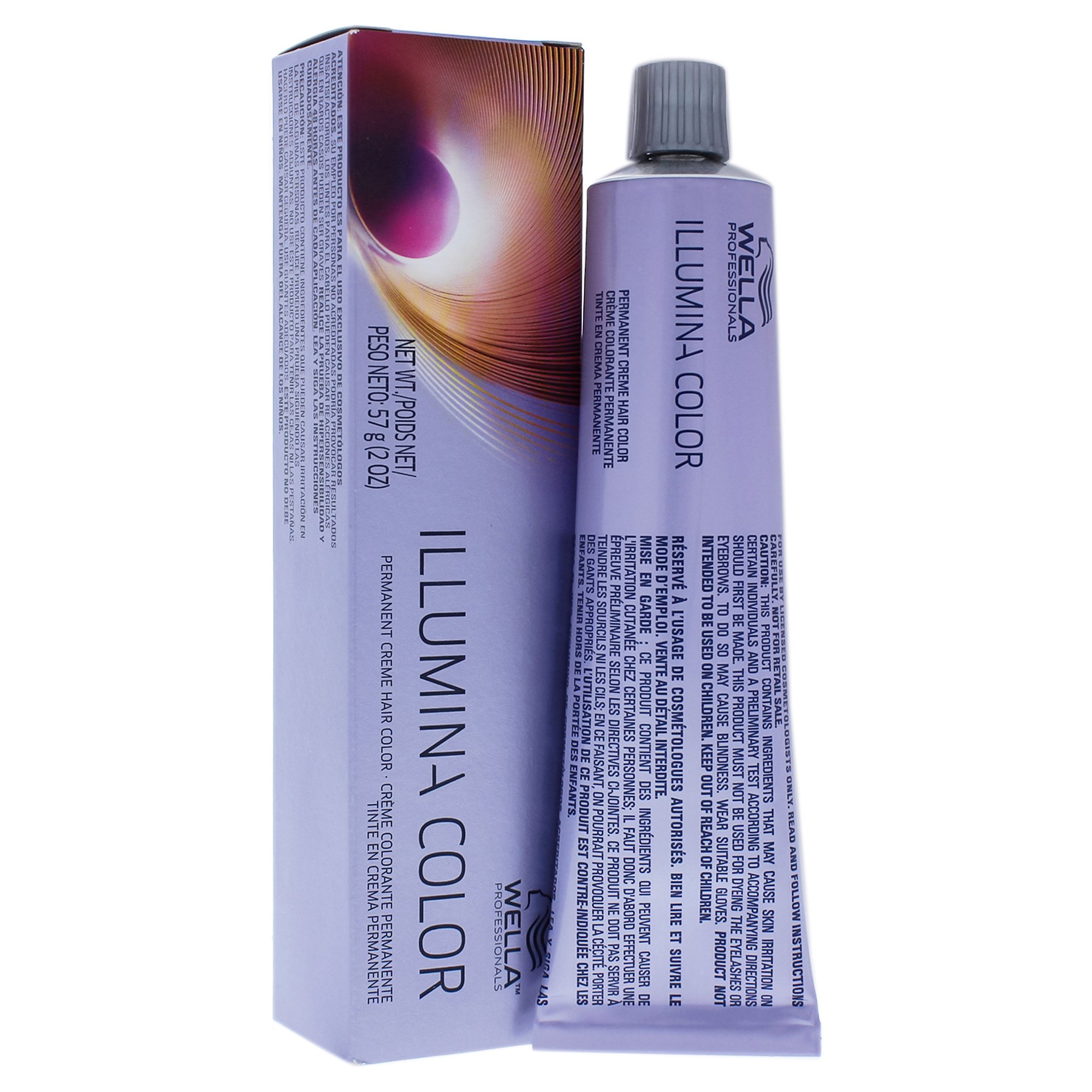 Wella Professionals, Illumina Color, Permanent Hair Dye, 8/13 Light Blonde Golden Ash, 60 ml