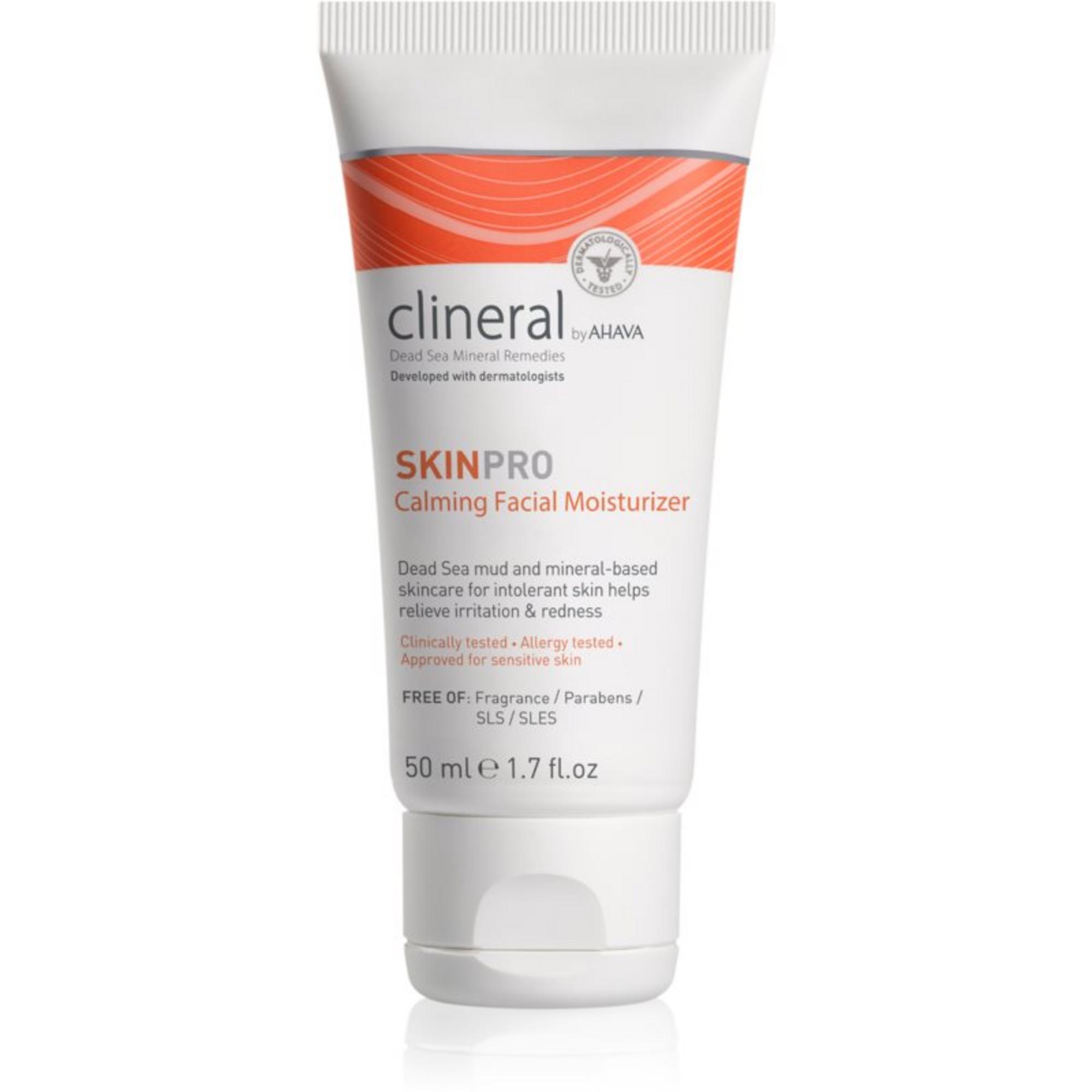Ahava, Clineral Skin Pro, Fără parabene, Întristarea calmantă, Zilnic, Creme pentru față, 50 ml.