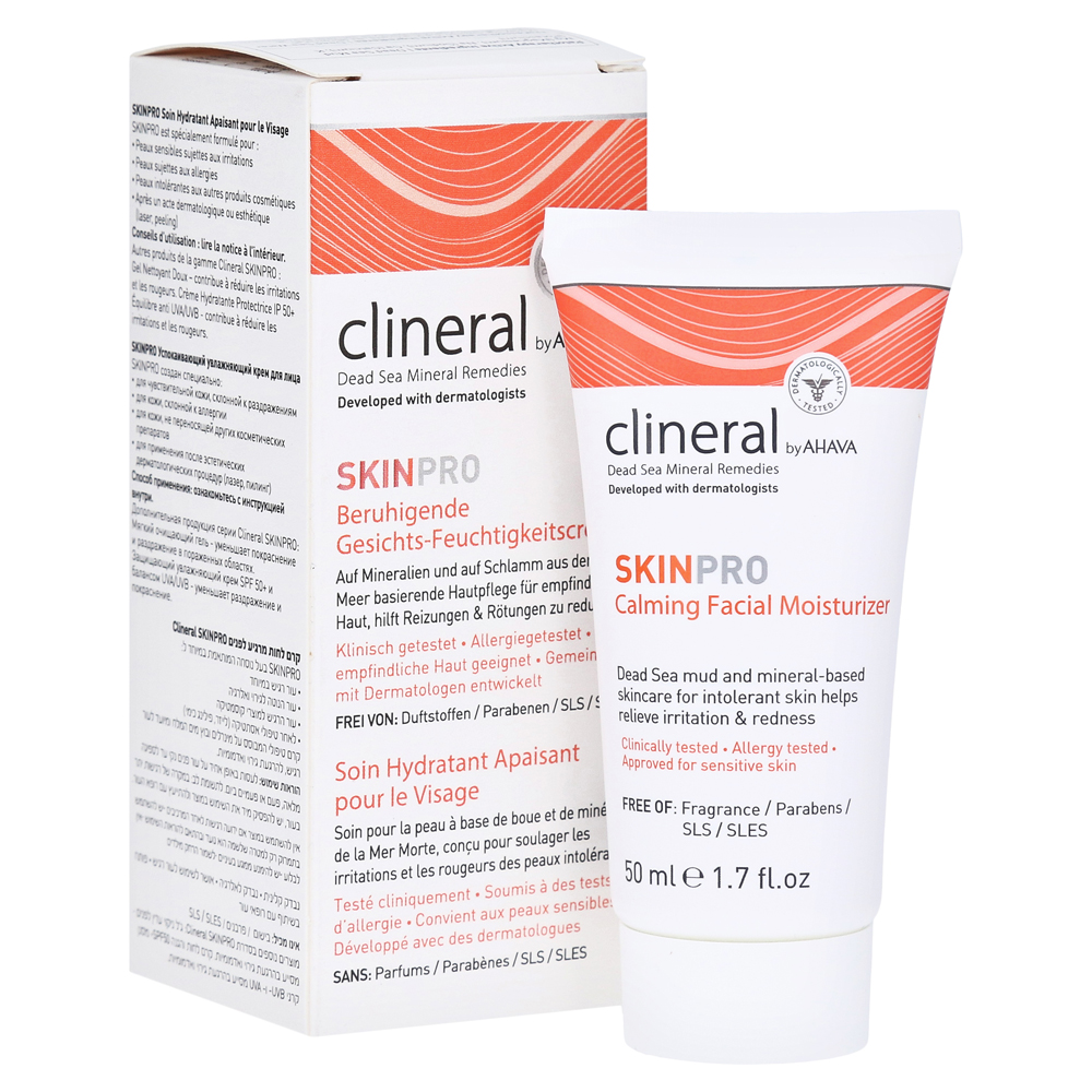 Ahava, Clineral Skin Pro, Protecție UV, Creme de protecție solară pentru față, SPF 50, 50 ml