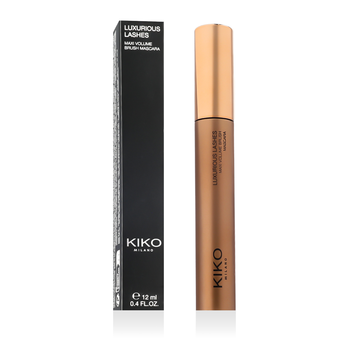 KIKO MILANO Luxurious Lashes Maxi Volume Brush Mascara 12 ml
