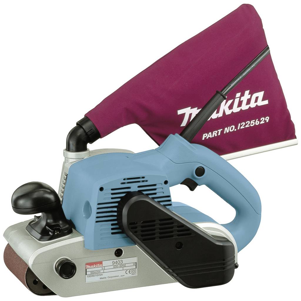 Makita 9403J Belt sander 1200 W Belt width 100 mm Belt length 610 mm 9403J