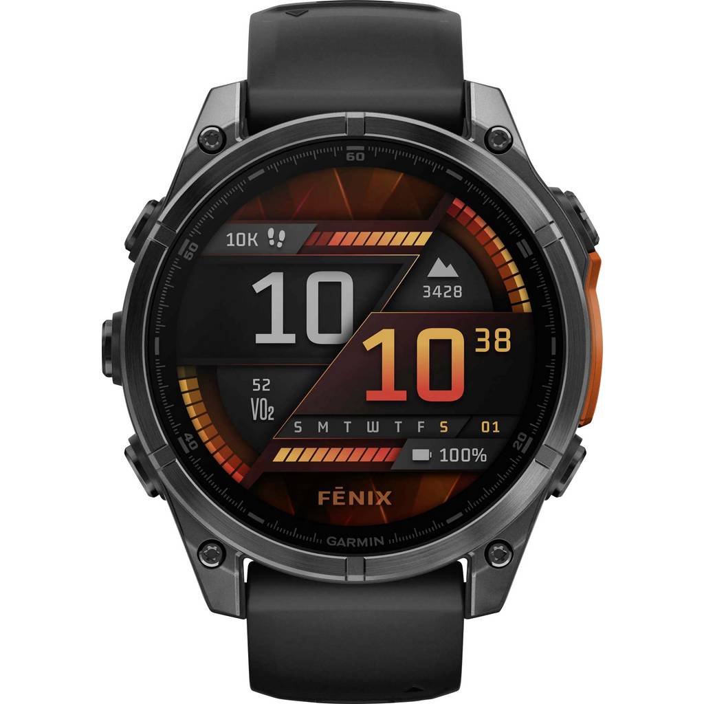 Garmin fenix 8 47mm Smartwatch Black 010-02904-00