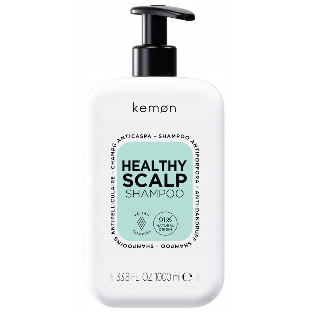 Kemon, Healthy Scalp, Hair Treatment Shampoo, Anti-Dandruff, For All Hair Types, 1000 ml