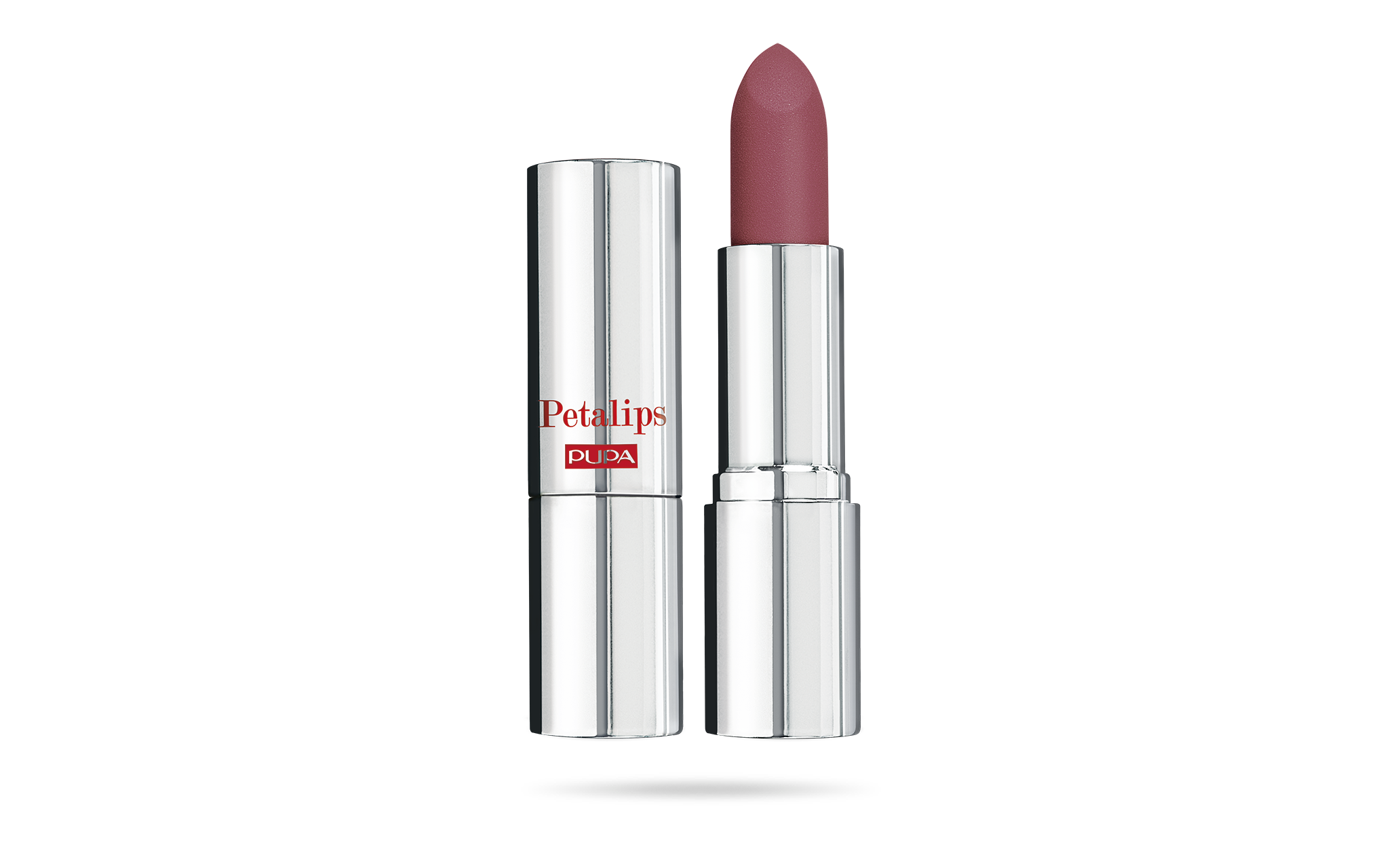 Pupă, Petalips, Fără parabene, Mate, Crema de lip balsam, 011, Tulpana vibrant, 3,5 g