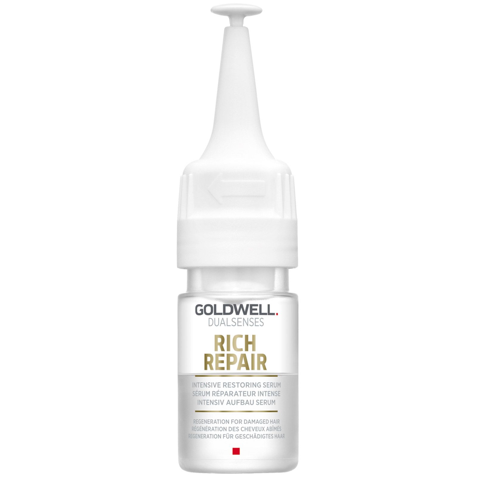 Setul, Goldwell, Dualsenses Rich Repair, Repararea, Seruma de Tratament pentru Păr, Pentru Femei, 12 bucăți, 18 ml.