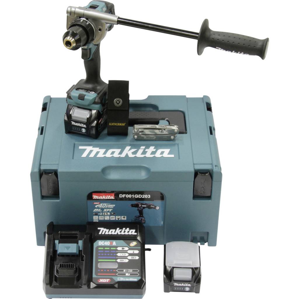 Makita DF001GD203 -Cordless drill 40 V brushless DF001GD203